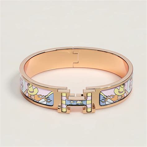 bracelet clic h hermes argent|hermes clic h bracelet review.